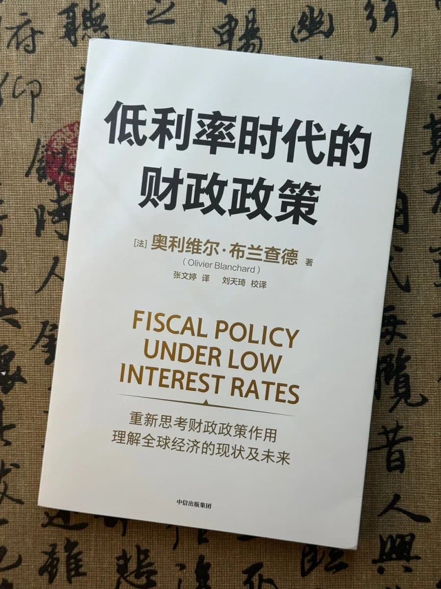低利率时代的财政政策 - 书籍网盘资源预览图